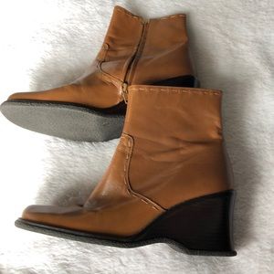 Gianni Bini Wedge Boots Like New